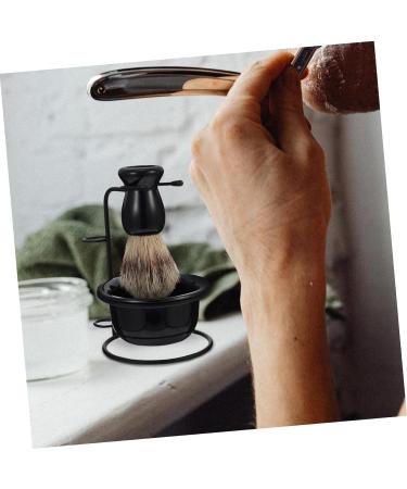 Buy 1 Set Beard Shaving Accessories - Durable Brush & Bowl for Men | Premium Shave Kit for Smooth Grooming - Buy Online on GoSupps.com