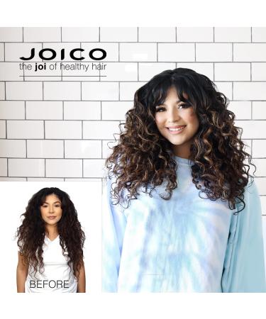 Joico Curl Confidence Defining Cr me - 6 Fl Oz | For Curly Hair, Reduce Frizz, Define Textures, Boost Shine | Gluten & Paraben Free - Buy Online on GoSupps.com