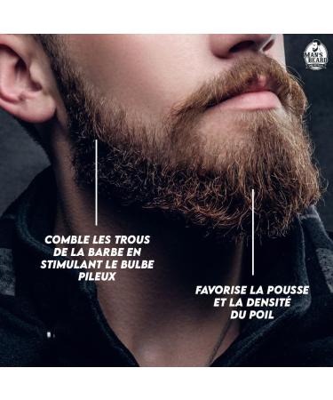 MANS BEARD Beard Roller Stimulate Beard Growth | Black Roller for Men s Beard Care - Buy Online on GoSupps.com