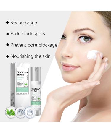 Centella Asiatica Hydrating Serum - Face Serum for Women - Face Serum with Hyaluronic Acid - Calming & Soothing Serum Face - Moisturizing Smoothing Firming Skincare Serum - Buy Online on GoSupps.com
