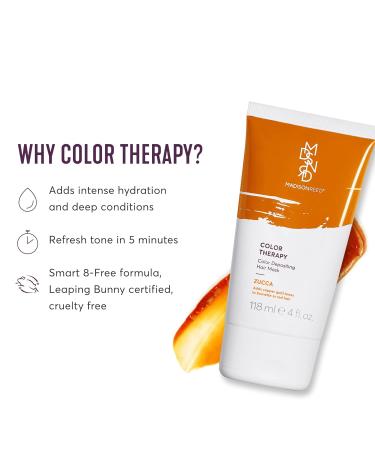Madison Reed Color Therapy Zucca Hair Mask | Color Depositing Deep Conditioning Treatment with Keratin & Argan Oil - 4 Fl Oz - Buy Online on GoSupps.com