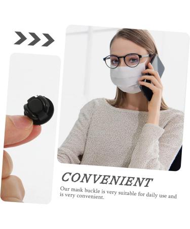 Homsfou 10-Pack Mask Glasses Clips - Break Mundsprung Ohrhaken Extensions for Snorkel Masks | Silicone Face Mask Holders & Buckles for Adults - Buy Online on GoSupps.com