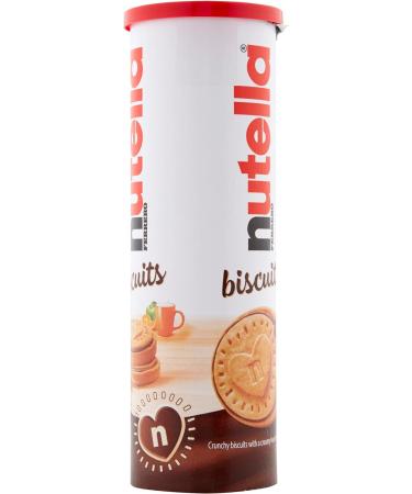 Nutella Chocolate Biscuits Snacks Party Food Crunchy Biscuits with Creamy Nutella Spread Tube of 12 Biscuits 166g - Buy Online on GoSupps.com