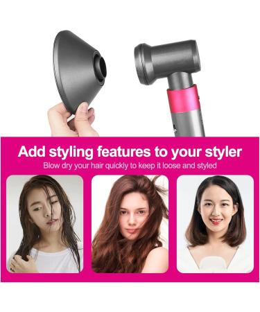 Hair Dryer Connector Hair Dryer Adapter Connector PA66 Converting Styling Hair Dryer Diffuser Adapter - Buy Online on GoSupps.com