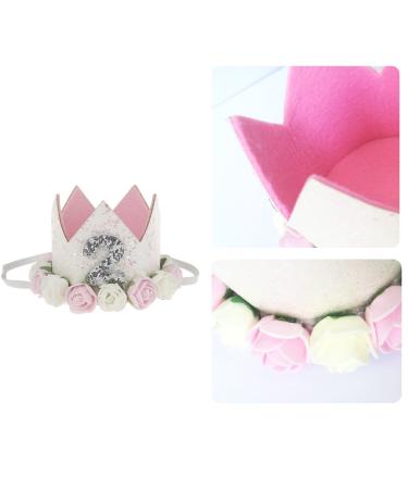Couxily 2nd Birthday Crown Headband for Girls - Shiny tiara Gift Set - Baby Birthday Hair Band - Buy Online on GoSupps.com