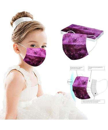 50pc Kids Disposable_Mask 3 Ply Kids Face_Masks for Protection Anti Dust Face Mouth Filter Tools for Children School - Buy Online on GoSupps.com