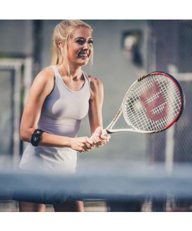 DonJoy Performance WEBTECH Tennis Elbow Strap - Large/X-Large - Black | Tendonitis Pain Relief Brace - Buy Online on GoSupps.com