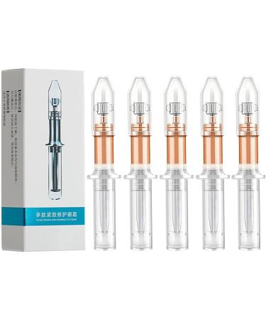 120 SEC Eye Bags Instant Removal Eye Cream Rapid Reduction Bagginess Puffiness Dark Circles and Wrinkles Eye Cream Used For People Who Up Late and Sleep Deprived (5PCs)