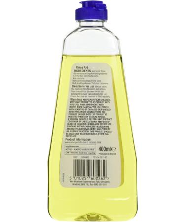 Morrisons Rinse Aid 400ml - Buy Online on GoSupps.com