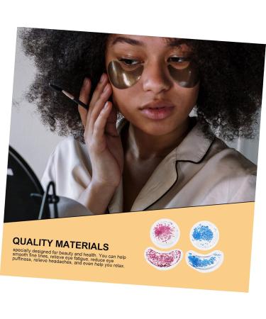 Healvian 3 Sets Eye Care Glitter Plasters Eye Pads for Eyes Headache Relief Latex 4 Pieces * 3 - Buy Online on GoSupps.com