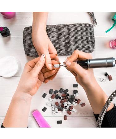 300PCS HUIANER Nail Sanding Belts Set for Nail Drill Bits - 80#120#180# - Manicure Tools - Buy Online on GoSupps.com