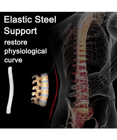 Breathable Network Back Belt | Comfortable Lumbar Support for Sciatica Herniated Disc & Lower Back Pain | Adjustable Unisex XL in Black - Buy Online on GoSupps.com