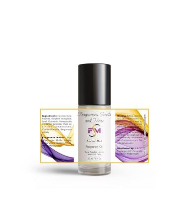 Buy Arabian Musk Fragrance Oil - 1 Fl Oz Glass Roll On | International Shipping Available - Buy Online on GoSupps.com