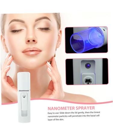 AUTSUPPL Nanometer Spray Bottle Handheld Rechargeable Facial Mist Sprayer for Portable Nano Facial Mister for Skin Care and Refreshing Capacity Easy to Use - Buy Online on GoSupps.com