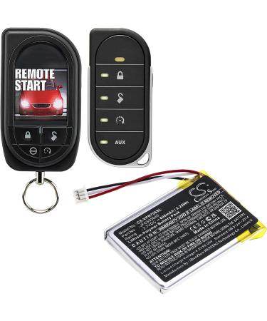 Buy 600mAh/3.7V Replacement Battery for Viper 3806V 7944V 7941X & More | International Shipping Available - Buy Online on GoSupps.com