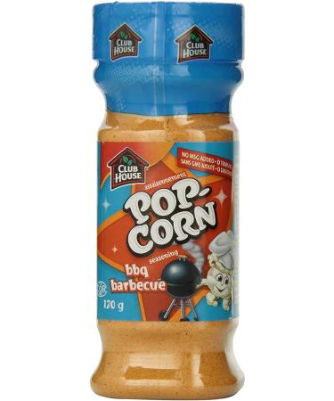 Club House Quality Natural Herbs & Spices Popcorn Seasoning BBQ 170g Case Pack 6 Count BBQ Seasoning 170 g (Pack of 6)