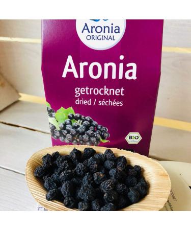 Buy Organic Dried Aronia Berries 500g - Vegan & Preservative-Free | Premium Quality Superfood - Buy Online on GoSupps.com