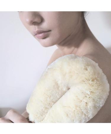 GingerChi Jute Brush - Natural Lymphatic Bristle Fibers for Smooth Skin, Improved Circulation, and Cellulite Reduction - Men and Women - Buy Online on GoSupps.com