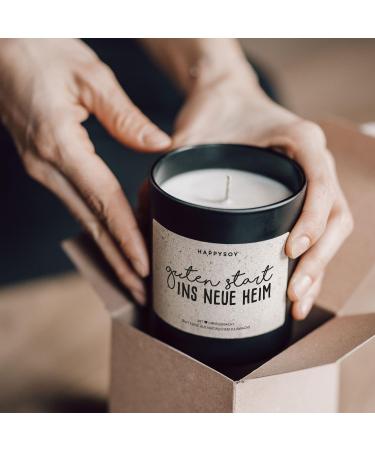 Handmade Fragrance Candle & Refill Wax - Sustainable HappySoy Gifts for New Homes | Perfect Apartment & Housewarming Gift - Buy Online on GoSupps.com