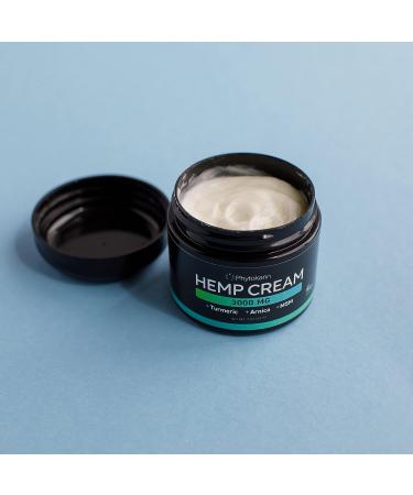Natural Hemp Cream with Turmeric, Arnica & MSM - Made in USA for Muscle & Joint Discomfort - Buy Online on GoSupps.com