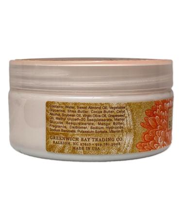 Greenwich Bay Trading Co. Scented Botanic Body Butter - Luxurious Hydration with Shea & Cocoa Butter Enriched with Vitamin E - 8 Ounce Tub (Island Ginger Mango) - Buy Online on GoSupps.com
