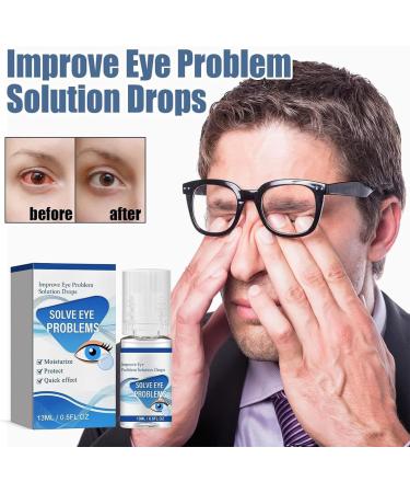 Myopia Reversal Eye Drops | Brightening & Relief for Dry Eyes Fatigue Redness & Blurred Vision | Clear Eyes Eye Care Solution - Buy Online on GoSupps.com