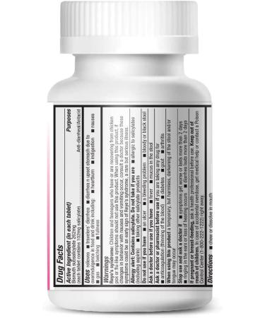 HealthA2Z Bismuth Bismuth Subsalicylate 262mg Multi-Symptom Relief 100 Count (Pack of 2) - Buy Online on GoSupps.com