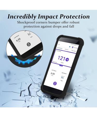 Omnipod 5 Silicone Protective Shell | Shockproof PDM Case with Airtag Youshares (Black) | International Shipping - Buy Online on GoSupps.com