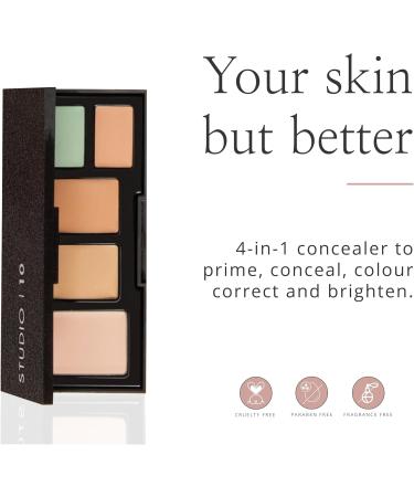 Age Defy Skin Perfector Palette 02 Medium/Dark by Studio 10 - Buy Online on GoSupps.com
