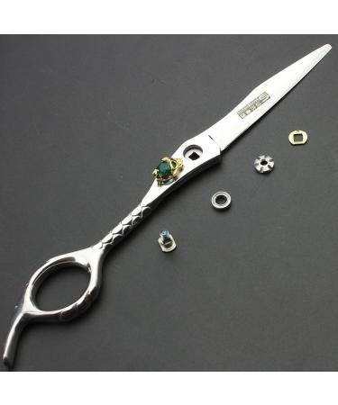 SHARONDS 6 inch Professional Hairdressing Scissors 440c Professional Hairdressing Scissors Salon Hairdresser Haircut fine Hair Trimming Tool - Buy Online on GoSupps.com