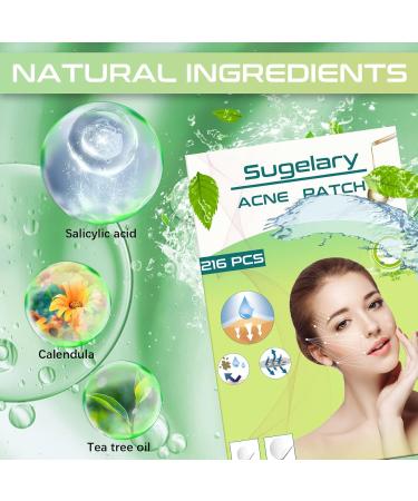 216PCs Hydrocolloid Pimple Patches - Invisible Waterproof Acne Treatment for Fast Healing | Two Sizes Available - Buy Online on GoSupps.com