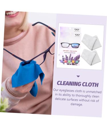 2pcs Glasses Lens Wipes - Premium Cleaning Cloths for Glasses Phones & Screens | Anti-Static & Lint-Free - Buy Online on GoSupps.com