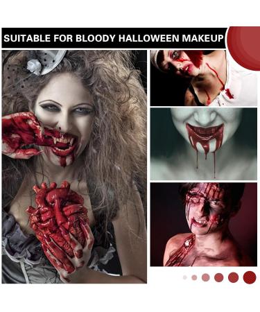 Ultimate Halloween Makeup Kit | Washable Fake Blood Spray & Gel | Special Effects Vampire & Zombie SFX Cosplay - Buy Online on GoSupps.com