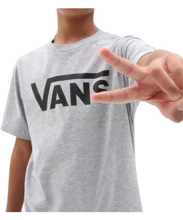 Vans Unisex Kids' K Classic T-Shirt - Grey (Athletic Heather-black Atj), Size 27.5 EU XL - Buy Online on GoSupps.com