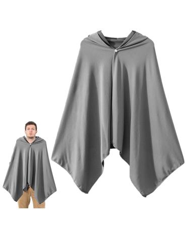 Lambo Cooling Cape, Lightweight Portable Soft Hooded Cape - Sun Protection Clothing for Mountaineering Outdoor Sports, Cooling Shawl for Women and Men