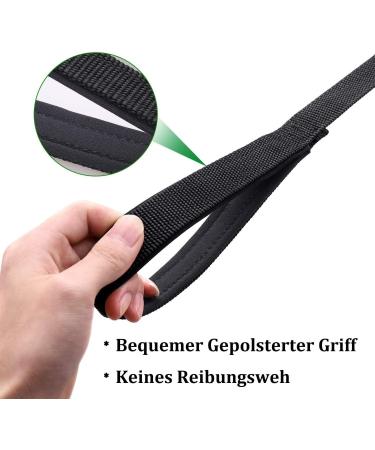 Fttouy Tow Leash for Dogs - Durable 5m/10m/15m/20m Nylon Training Leash with Padded Handle - Ideal for Large & Medium Dogs - Perfect Running Leash - Buy Online on GoSupps.com