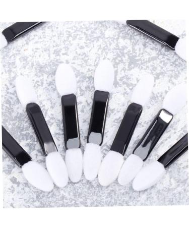 Mipcase 100pcs Sponges Makeup Eyeshadow Brush Eyeshadow Applicator Brush Miss Double Sided Cosmetic M White - Buy Online on GoSupps.com