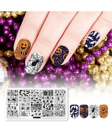 Christmas nail art plate nail art stamping plate template christmas topic diy print manicure salon picture stamp stamping plates manicure print tool nail stamping Christmas decoration type 9