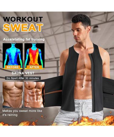 Men's Back Waist Posture Corrector - Comfortable Back Support Brace Under Clothes | XXL Black - Improve Posture & Enhance Comfort - Buy Online on GoSupps.com