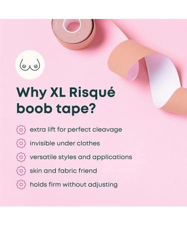 XL Boob Tape - Contour Lift & Fashion Athletic Tape for Breasts - Buy Online on GoSupps.com
