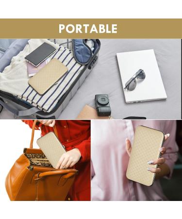 Tranchou Manicure Set - 19 in 1 Professional Nail Clippers Pedicure Kit Manicure Tool Kit Stainless Steel Facial Grooming Set Kit Gift Idea for Women Men Girls Teens Beige - Buy Online on GoSupps.com