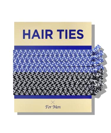 Havhaf Knotted men's hair gum for men-no damage fold break bun hair gum for men with long hair |For rolls curly thick elastic for boys (thin blue monkey) 1 piece (1 -pack) blue monkey - Buy Online on GoSupps.com