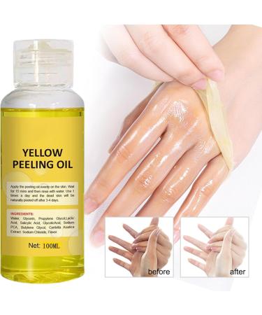 Lightening Peeling Oil Body Peeling Oil Extra Strong Yellow Peeling Peeling Oil Exfoliating Scrub Oil For Black Skin 30 l - Buy Online on GoSupps.com