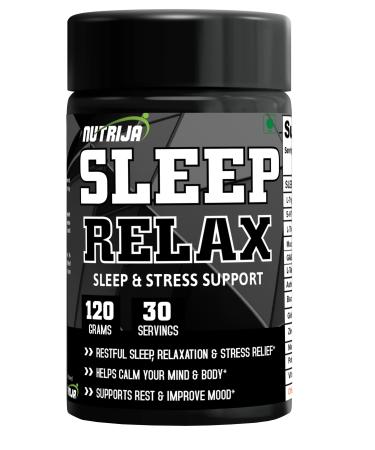 NutriJa Sleep Relax - 30 Servings | 12 scientifically Proven Ingredients