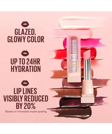 MAYBELLINE Lifter Glaze Oil Balm with Hyaluronic Acid and Hydrating Oil Blend Lip Balm with 24HRs of Smooth Moisturizing Shine Pink Drip (Sheer Baby Pink) - Buy Online on GoSupps.com