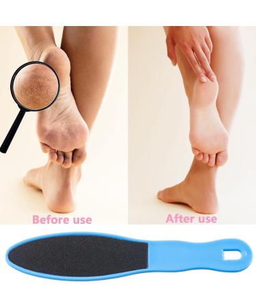 Tyfyh 10-Piece Corneal Remover Set | Foot Fish for Dry Cracked Feet & Dead Skin (Blue) - International Shipping Available - Buy Online on GoSupps.com