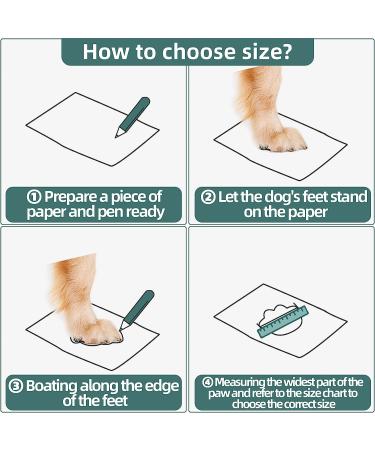 Hcpet Breathable Dog Boots for Medium Large Dogs | Anti-Slip Paw Protector for Hot Pavement & Winter Snow | Reflective Straps | 4PCS #7 (2.55 inch width) | 63-78 lbs | Black - Buy Online on GoSupps.com