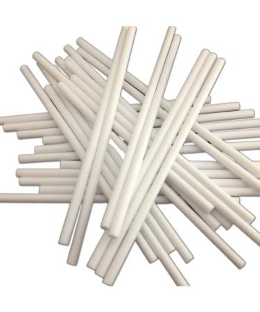 100 114mm (4.5") White Plastic Lollipop Sticks for Cake Pops and Lollies - Buy Online on GoSupps.com