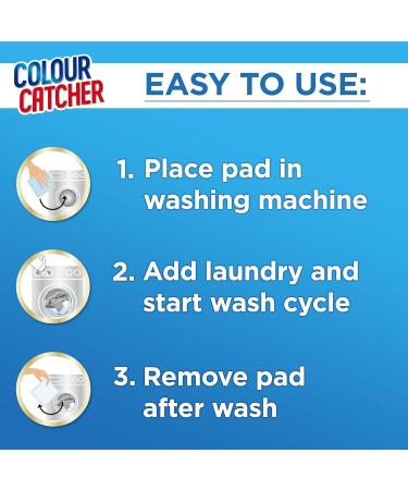 Enhanced Colour Catcher Whitening Power + Stain Remover 3 in 1 Ultimate Action Pads - 5 Pads - Buy Online on GoSupps.com