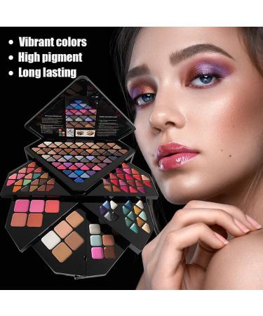 130 Color All-In-One Makeup Gift Set for Women | Professional Makeup Kit with Eyeshadow Lipstick Eyebrow Gel & More - Buy Online on GoSupps.com